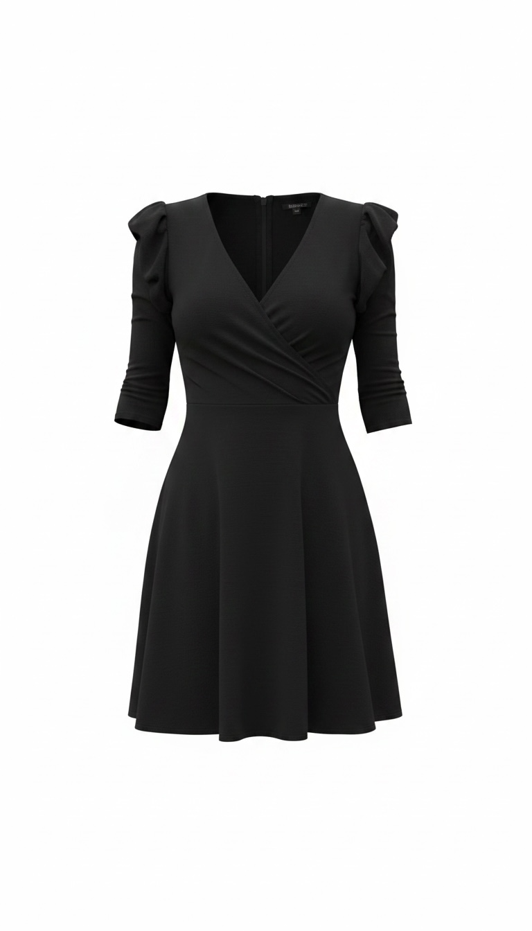 Rejane Black 3/4 sleeve