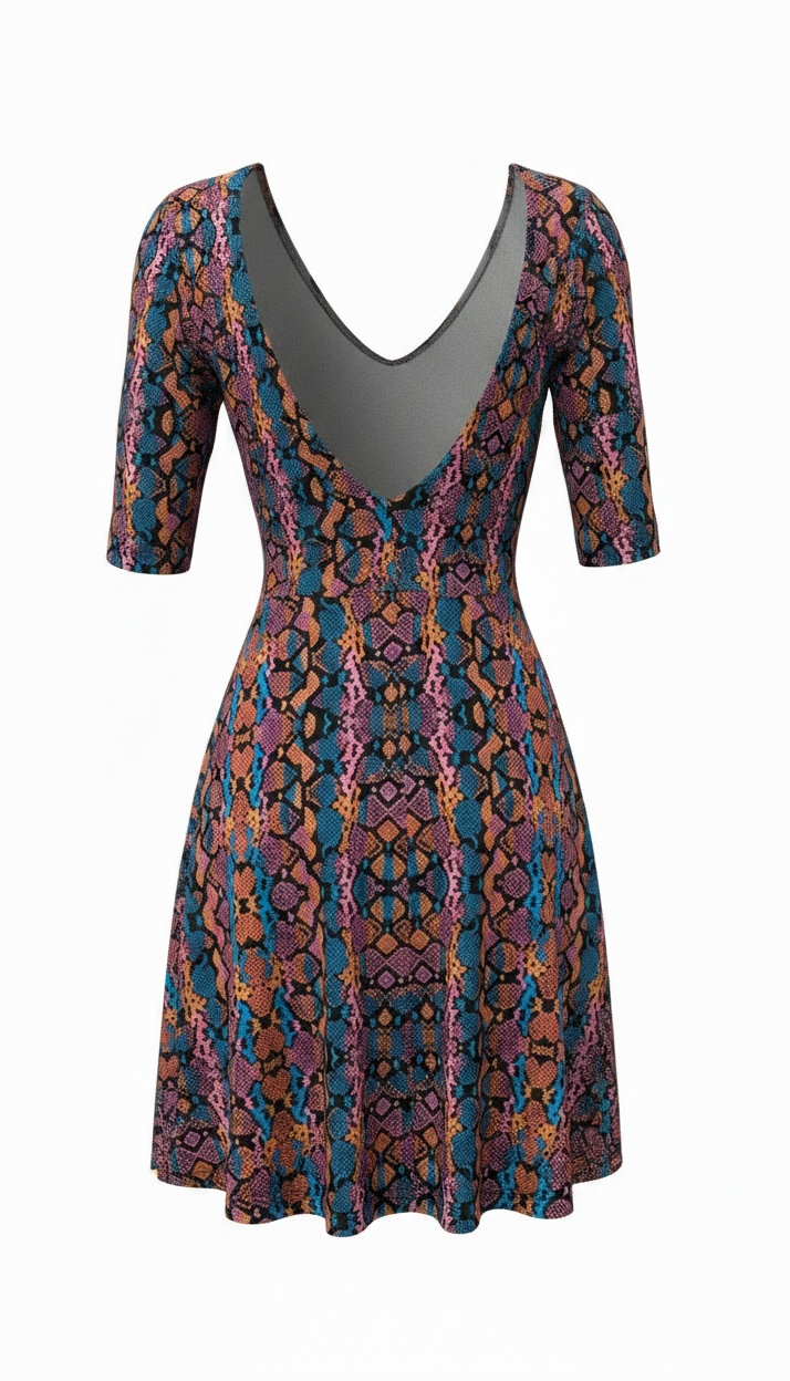 Rejane DeLux Snake Print