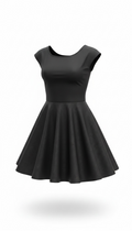 Luana Mesh Dress Black