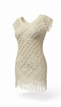 Crochet Coverup Offwhite